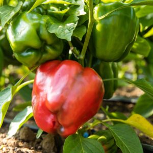 Poivron rouge King of the North - Pot de 3 po